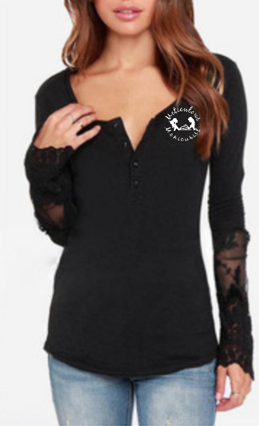 Black Long Sleeve TShirt - Click Image to Close